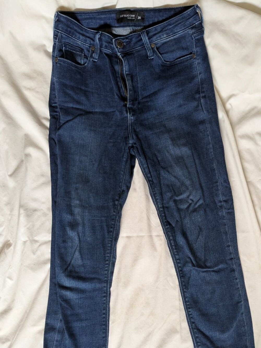 Stretch Blue Jeans from Just Black Denim (28)